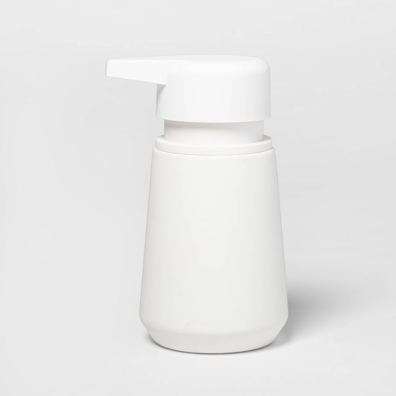 Modern Soft Touch Soap Pump White - Threshold&#8482;, 1 of 6