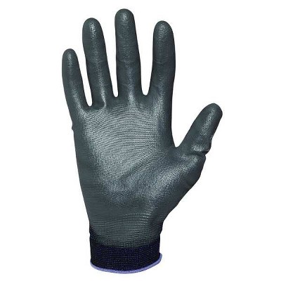 Showa  Coated Gloves,Black/Gray,L BO500B-L