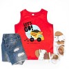 The Juniper Shop SmileyWorld Let's Go Dump Truck Youth Tank Top - 4 of 4