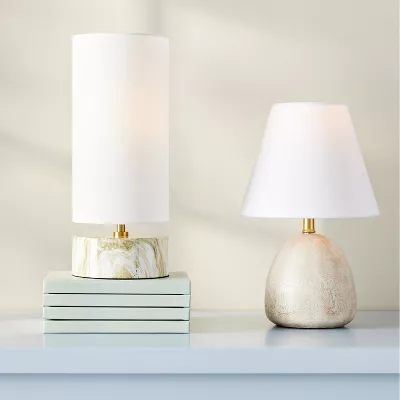 Globe Electric Haydel 21-in Sage Green Table Lamp With Metal Shade