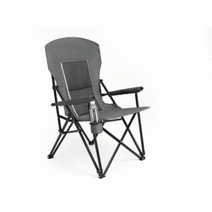 PAGED Outdoor Camping Chair,Portable Folding Camping Chair with Cup Holder for Outdoor Travel Lawn Backyard - 1 of 4