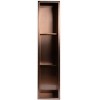 ALFI ABNP0836-BC 8Inch x 36Inch Brushed Copper PVD Stainless Steel Vertical Triple Shelf Shower Niche - 4 of 4