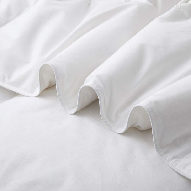 Peace Nest Lightweight White Goose Feather Down Duvet Comforter with 100% Cotton Fabric, 5 of 8