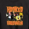 Boys' - SpongeBob SquarePants - Hooked On Halloween Graphic Long Sleeve Fleece Sweatshirt - 2 of 4