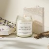 Sweet Water Decor Driftwood and Mahogany 9oz Clear Jar Soy Candle - 2 of 3