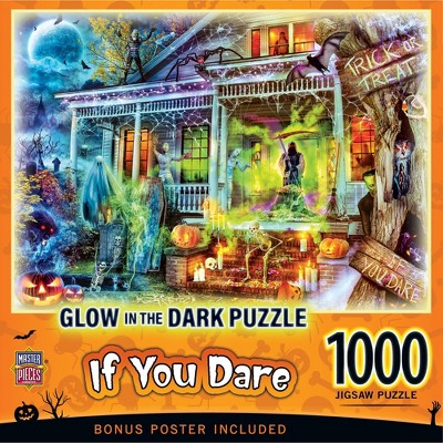 MasterPieces 1000 Piece Halloween Glow in the Dark Puzzle - If You Dare