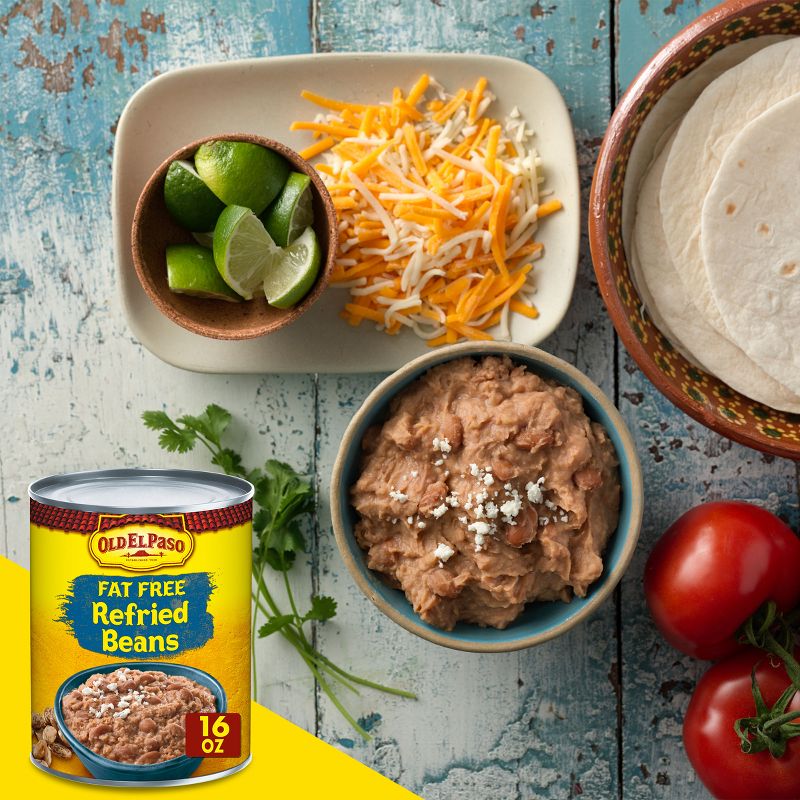 Old El Paso Fat Free Refried Beans - 16oz, 4 of 12