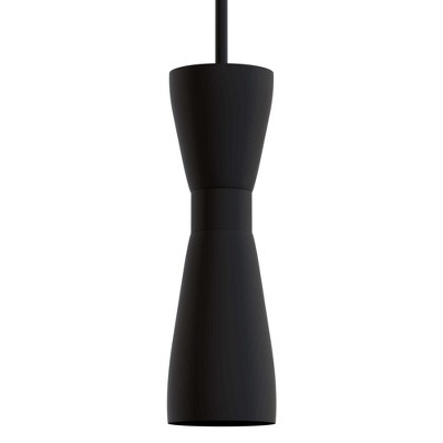 Zola Flat Mini Pendant Ceiling Light Fixture Matte Black - Hunter Fan