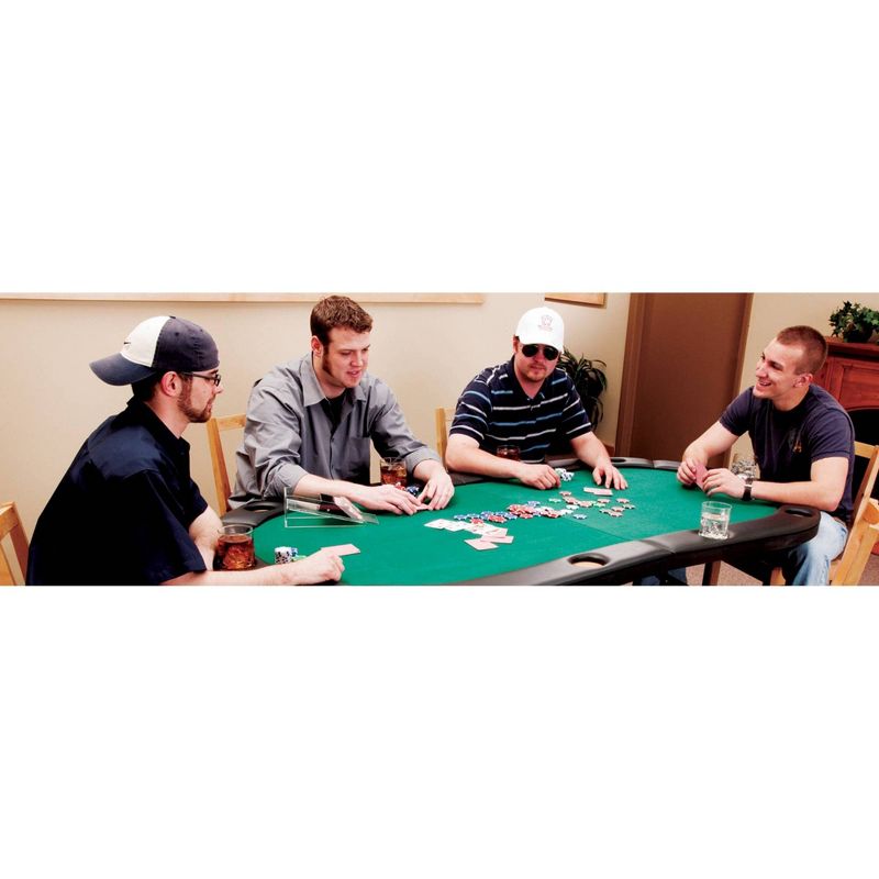 Fat Cat Folding Texas Hold&#39;Em Playing and Poker Table, 5 of 6
