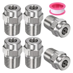 Unique Bargains Stainless Steel Durable Design Universal Surface Clean Tips 6 Pcs - 1 of 4