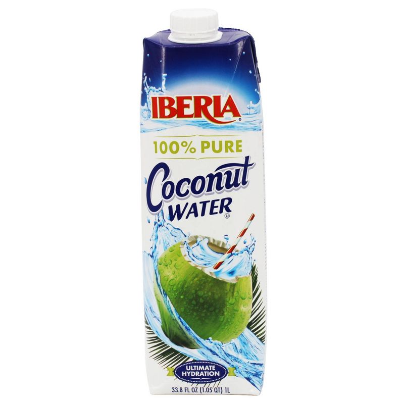 Iberia Natural Coconut Water - 1L Bottle, 3 of 4