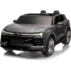 24V Kids Ride-On SUV, 2-Seater Licensed Chevrolet Blazer Electric Car with Parent Remote Control, Battery-Powered Ride-On Vehicle for Kids - 1 of 4