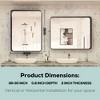 Keonjinn Framed Wall Mirror, Modern Rectangular Bathroom Vanity Mirror, Wall Mounted - 3 of 4
