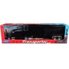 Freightliner Cascadia Truck Black with Plain Black Box Trailer 1/32 Diecast Model by Welly - 3 of 3