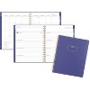 Badge Geo Weekly/Monthly Planner, 11 x 9.25, Purple/Gold Cover, 13-Month (Jan to Jan): 2025 to 2026 - 4 of 4