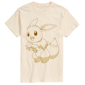 Men's - Pokémon - Eevee Jump Short Sleeve Graphic T-Shirt - 1 of 3