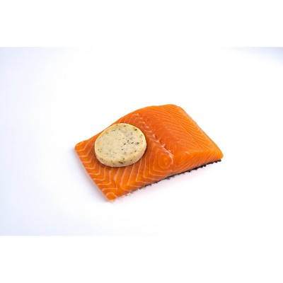 MOWI Fresh Garlic Herb Butter Atlantic Salmon Portion - 12oz
