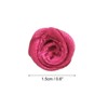 Unique Bargains Polyester Lightweight Smooth Texture Durable Ribbon Roses 100 Pcs - 2 of 4