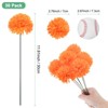 Unique Bargains Artificial Chrysanthemum Ball Flowers Silk Bouquets Real Touch 11 Inch 30 Pcs - 3 of 4