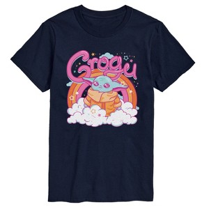 Men's - The Mandalorian - Grogu Kawaii Short Sleeve Graphic T-Shirt - 1 of 4