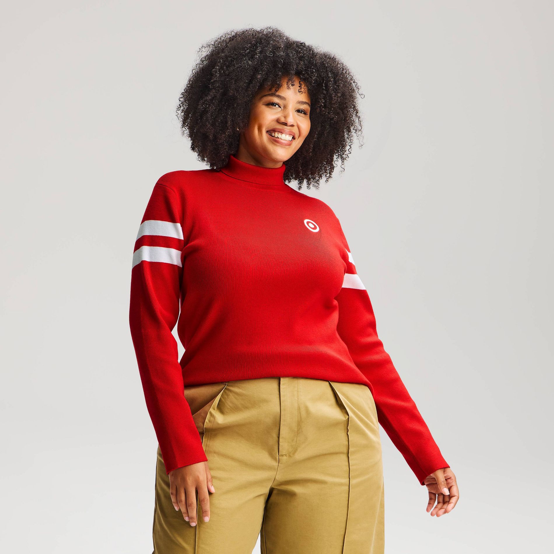 Women's Collection186 Turtleneck Knit Top - Target Branded Red M