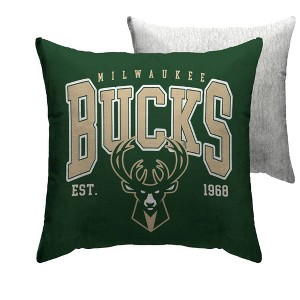 NBA Milwaukee Bucks Poly Span Decor Pillow - 1 of 1