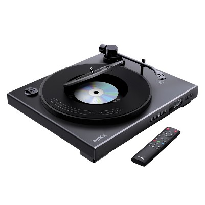 Analog Plus 2-in-1 Vinyl Record/CD Player with 2-Speed Belt-Drive
