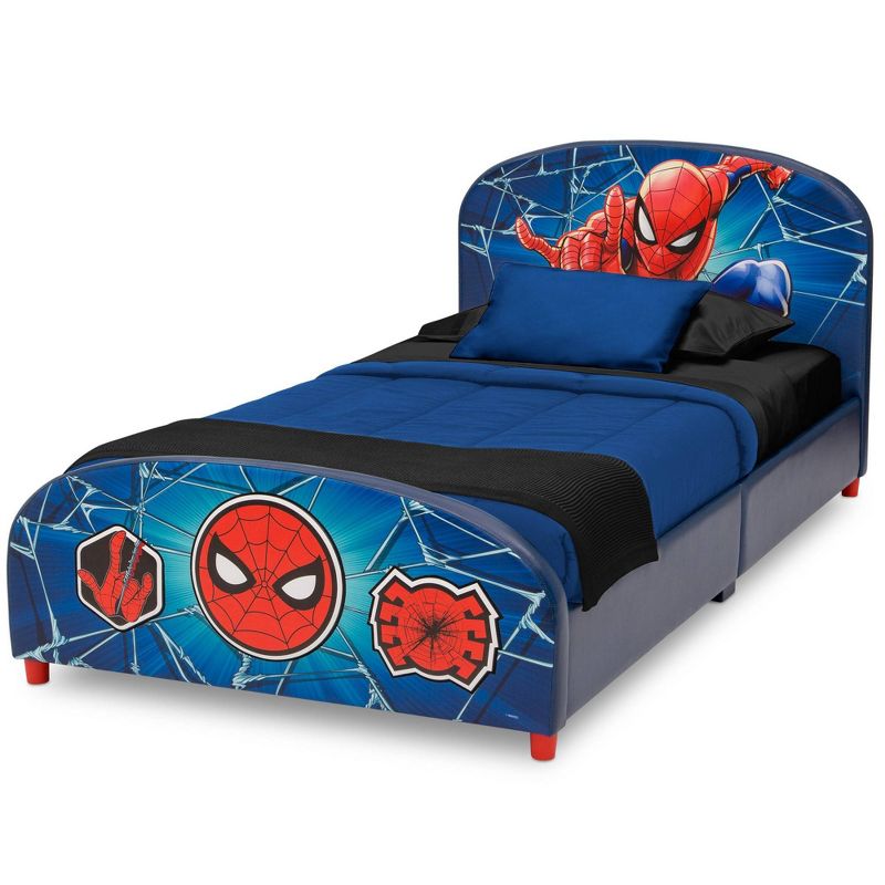 Twin Spider-Man Upholstered Kids&#39; Bed - Delta Children, 5 of 12