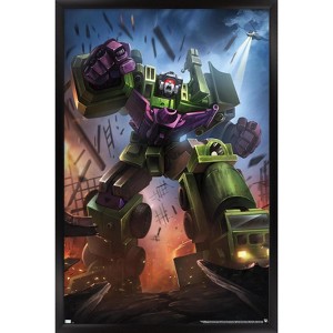 Trends International Hasbro Transformers - Devastator Framed Wall Poster Prints - 1 of 4