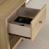 South Shore Vito Nightstand with Drawer Natural Ash: Elegant Metal Handle, Laminate Surface, Storage - 4 of 4