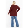 Avenue Women's Plus Size Kasey Sweater - 3 of 4