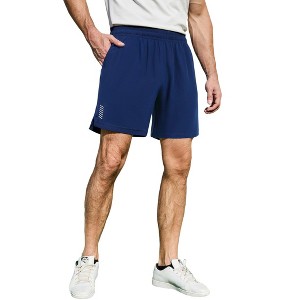 Mens Swim Trunks Quick Dry Beach Shorts Stretch Lightweight Swim Board Short with Pockets for Men - 1 of 4