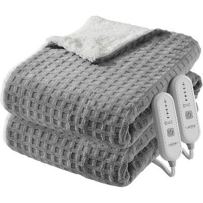 Heated Blanket Electric Blanket Throw, Soft Washable Electric Blanket, Flannel Heating Blanket for Bedding, With 5 Heat Settings