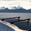 TOOENJOY 47'' Roof Rack Cross Bars, Adjustable Aluminum Cargo Bars Fits Most Existing Raised Side Rails with Gap - 2 of 4