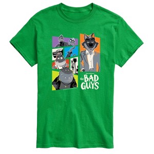 Men's - The Bad Guys - Mr. Wolf and Friends Collage Short Sleeve Graphic T-Shirt - 1 of 3