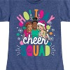 Girls' - Barbie - Holiday Cheer Squad Fitted Short Sleeve Graphic T-Shirt - 2 of 4