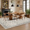 coucheta Multi-size Washable Vintage Boho Area Rug for Living Room, Distressed Large Soft Non-Slip Oriental Throw Carpet, for Bedroom, Dining Room - 4 of 4