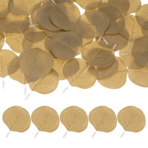 Unique Bargains Durable Multipurpose Decorative Artificial Eucalyptus Petals 50 Pcs - 1 of 4