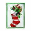 Evergreen Merry Christmas Stocking Applique Garden Flag 12 x 18 Inches Indoor Outdoor Decor - 2 of 4