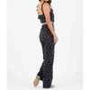 Women's Iris Palazzo Floral Print High Rise Wide Leg Pants - LUCCA - 2 of 4
