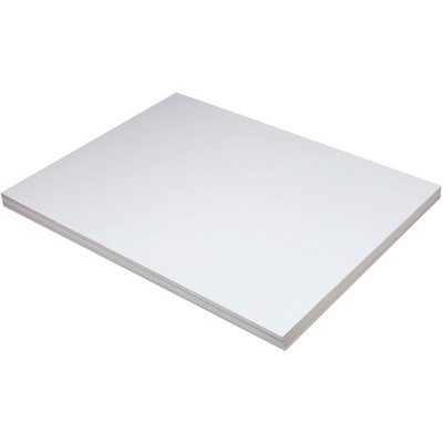 Pacon Medium Weight Tagboard, 18 x 24 Inches, 9 Pt, White, Pack of 100