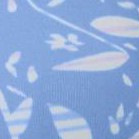 french blue batik floral