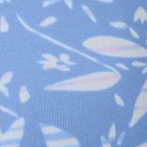 french blue batik floral