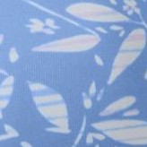 french blue batik floral