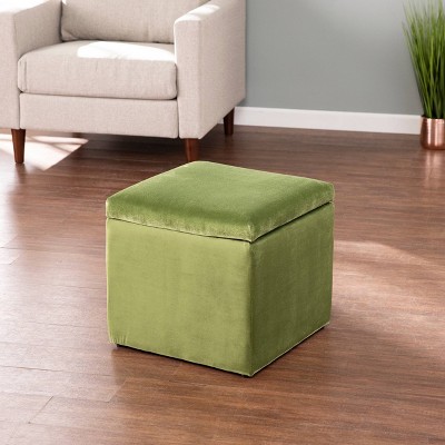 target green ottoman