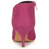Allegra K Women's Pointed Toe Kitten Heel Cut-out Ankle Boots - 3 of 4