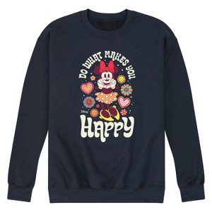Men's - Disney - Mickey & Friends Graphic Fleece Sweatshirt - 1 of 4