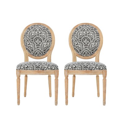 Christopher knight home online phinnaeus fabric dining chairs