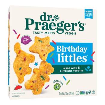Dr. Praeger's Frozen Gluten Free Vegan Birthday Cake Littles - 10oz