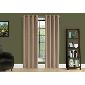 PAGED Set of 2 Micro Suede/Velvet Curtain Panel,Room Darkening,Window Curtain Panel with Grommet Top,Curtains for Living Room, Bedroom - 1 of 4